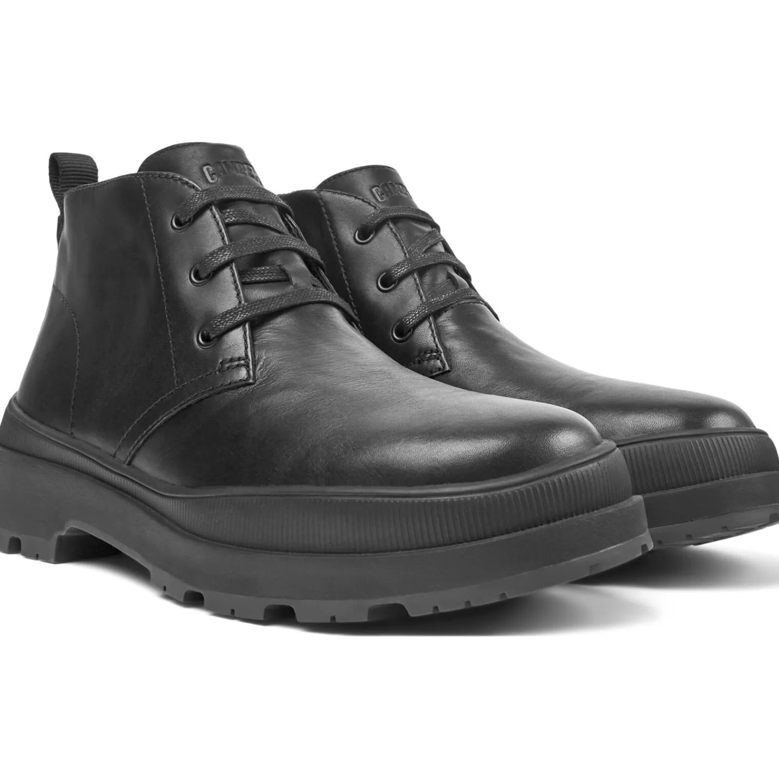 Camper Force Negro-Men Ankle Boots