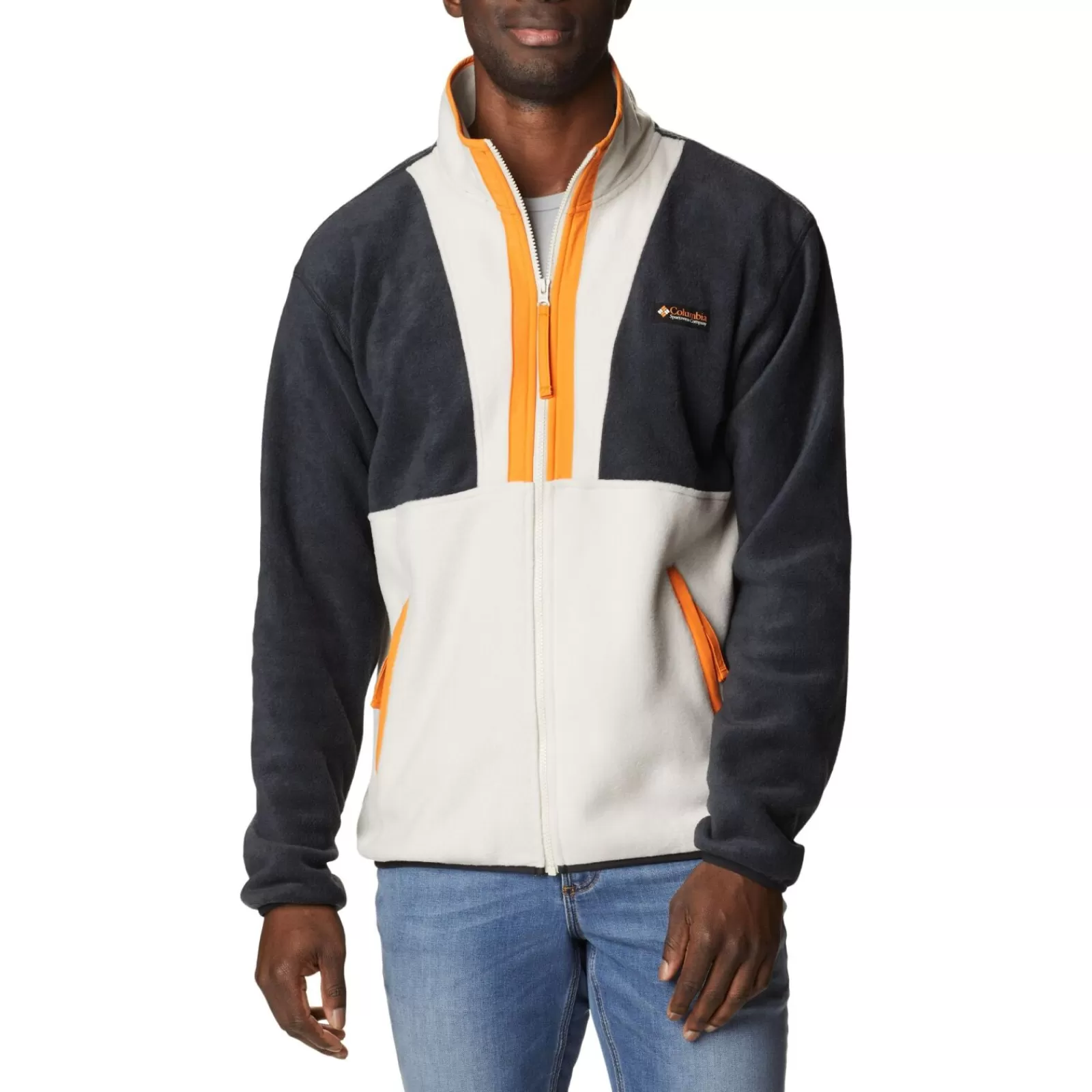 Men Columbia Jumper< Back Bowl Full Zip Fleece