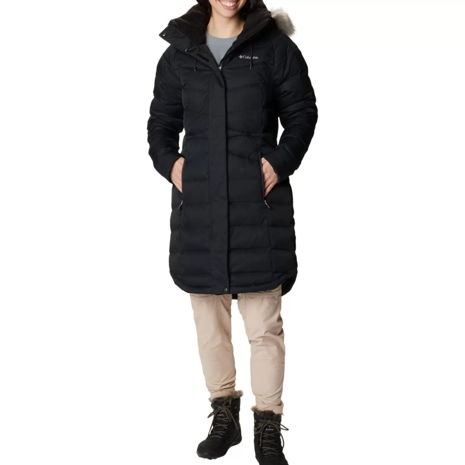 Columbia Belle Isle Mid Down Jacket-Women Jackets