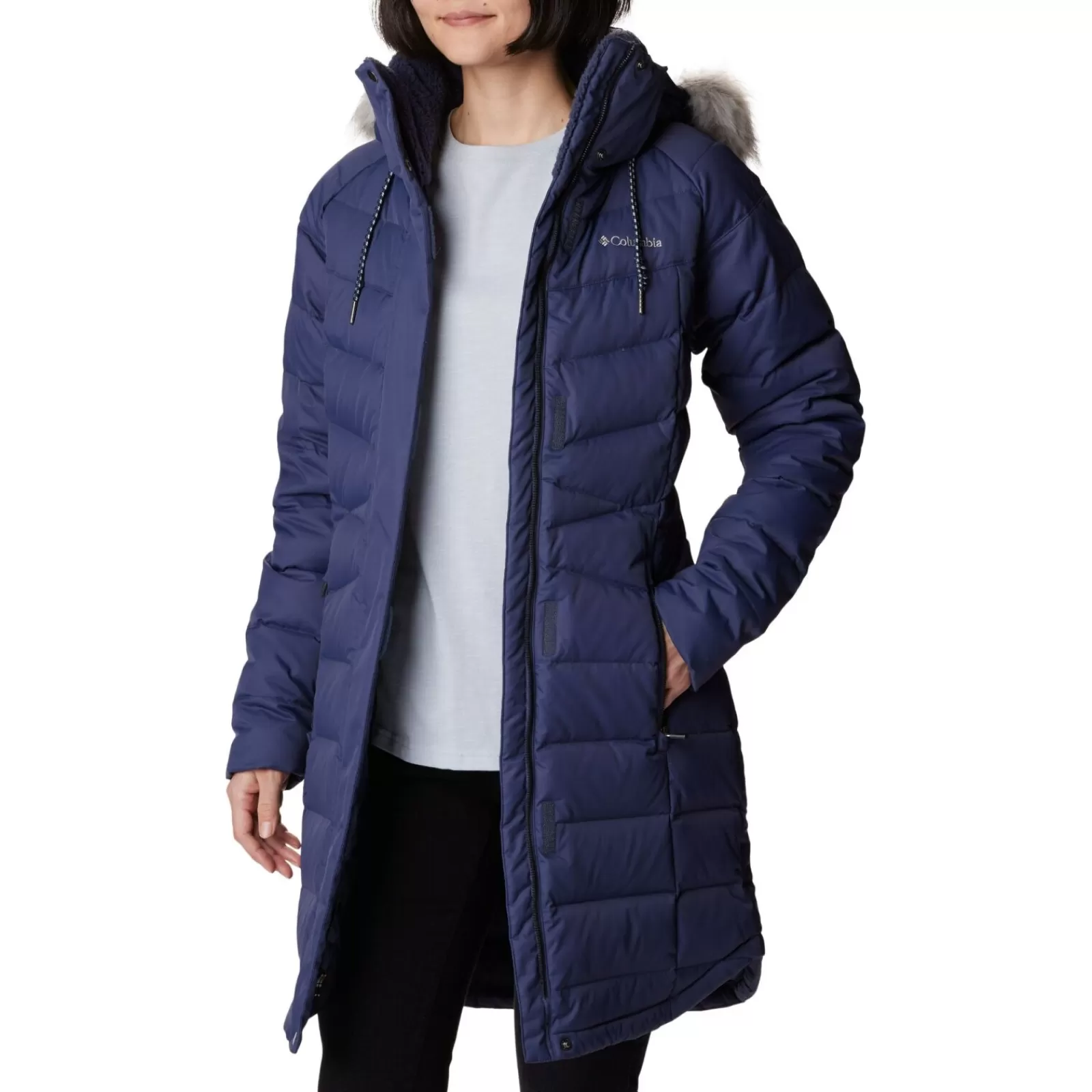 Columbia Belle Isle Mid Down Jacket-Women Jackets