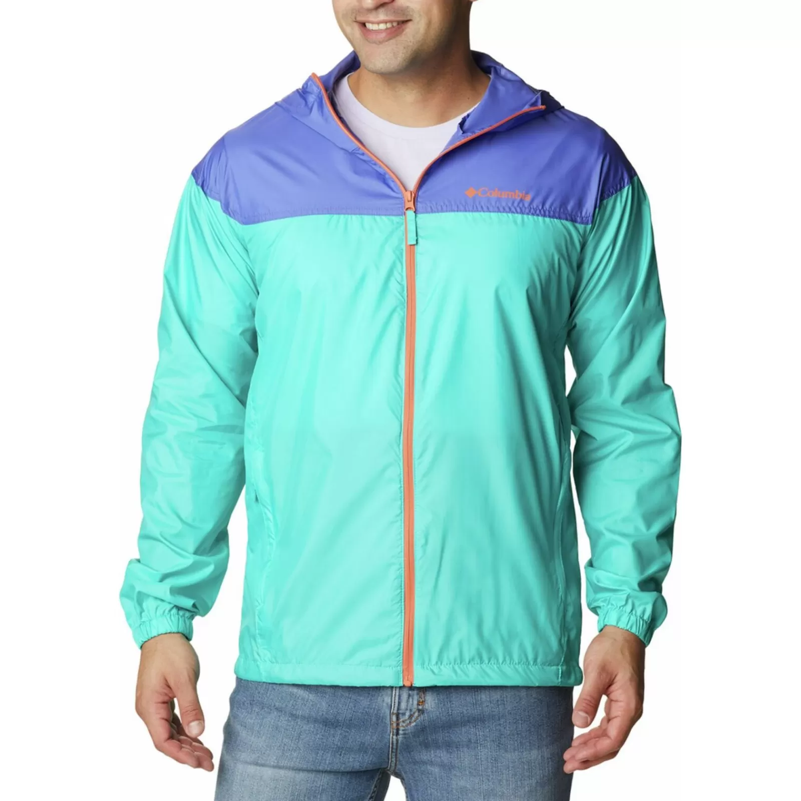 Men Columbia Jackets< Flash Challenger Novelty Windbreaker Men's