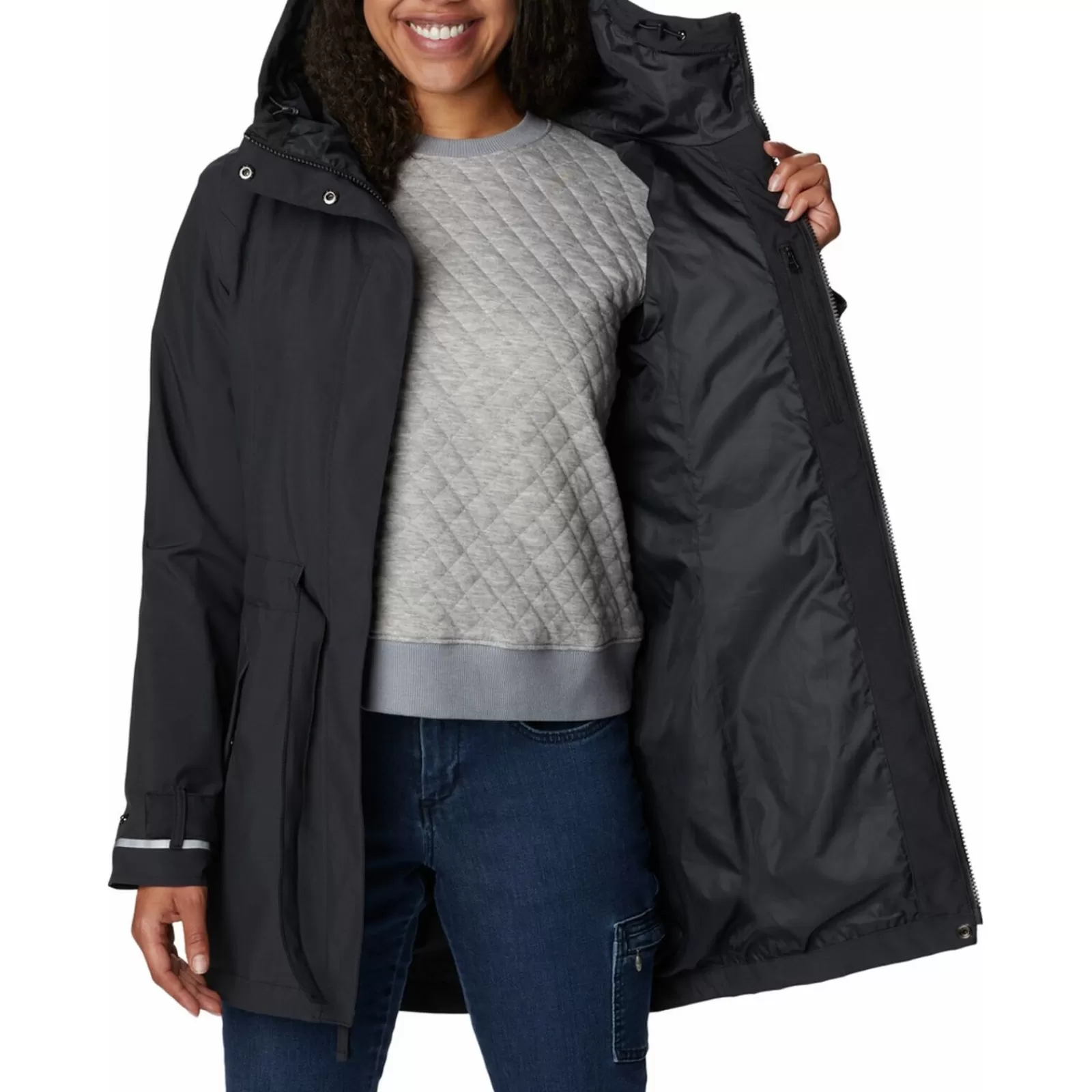 Columbia Here And There Trench Ii Jacket Women's-Women Jackets