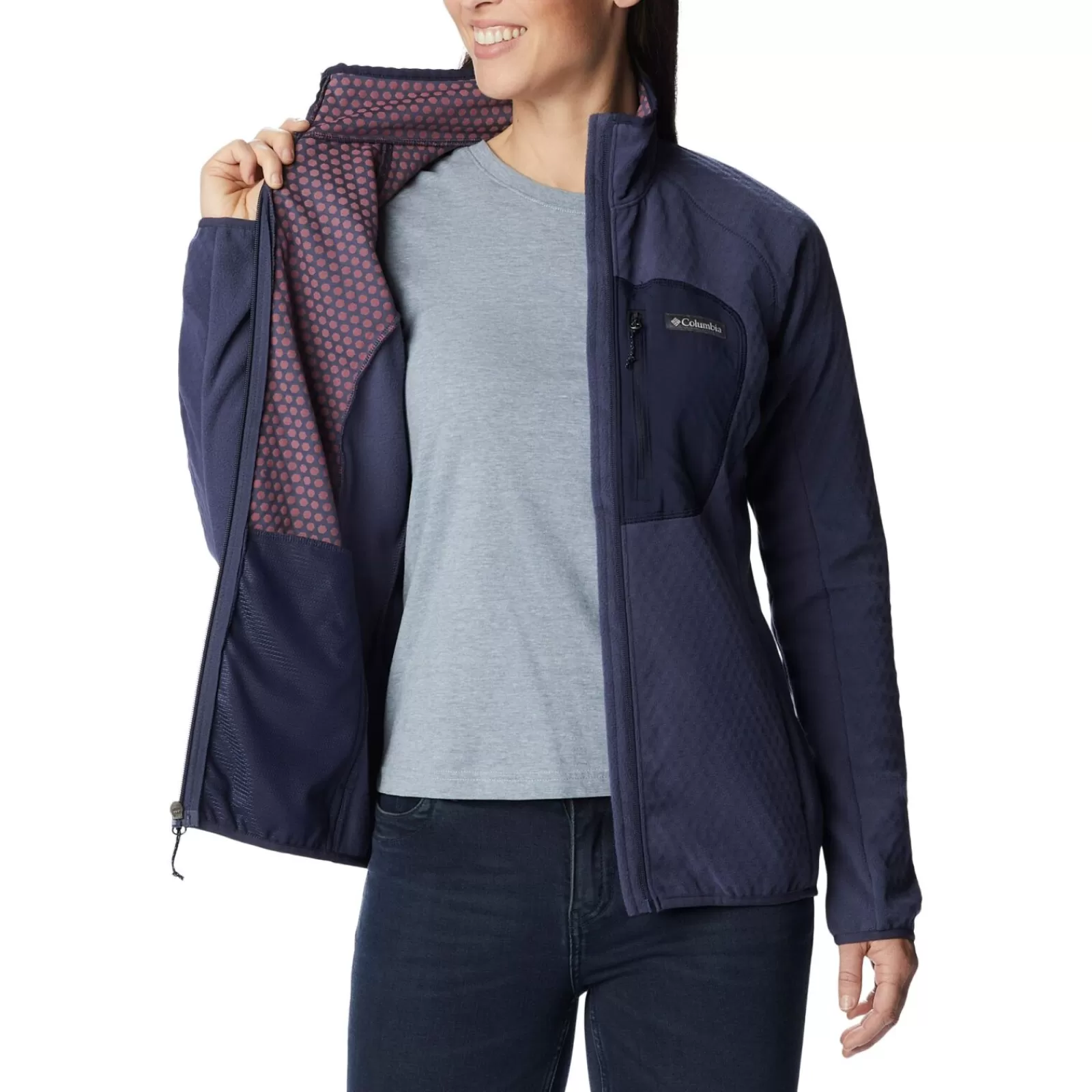 Columbia Outdoor Tracks Full Zip Women's-Women Jumper