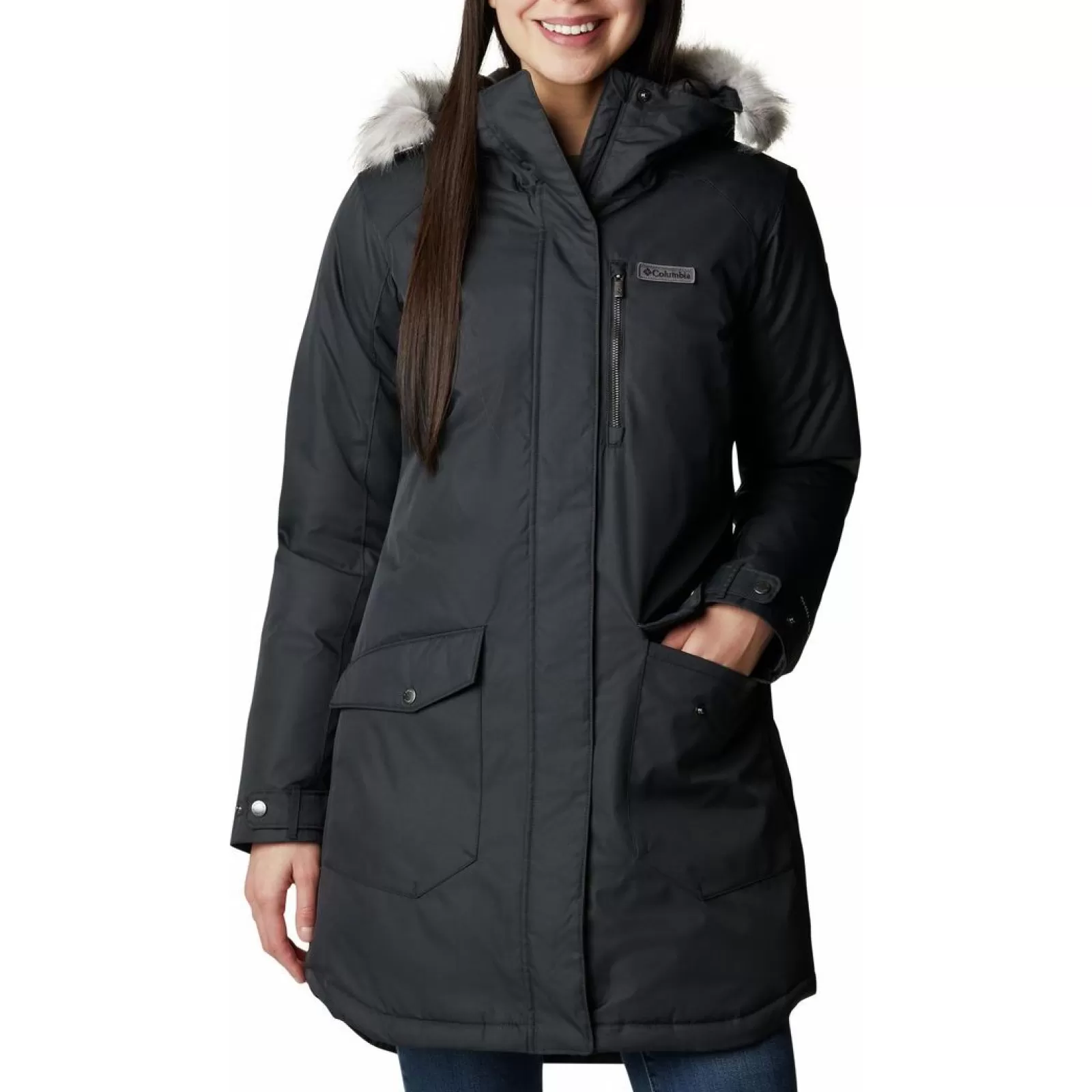 Columbia Suttle Mountain Long Ins Jaket Women's-Women Jackets