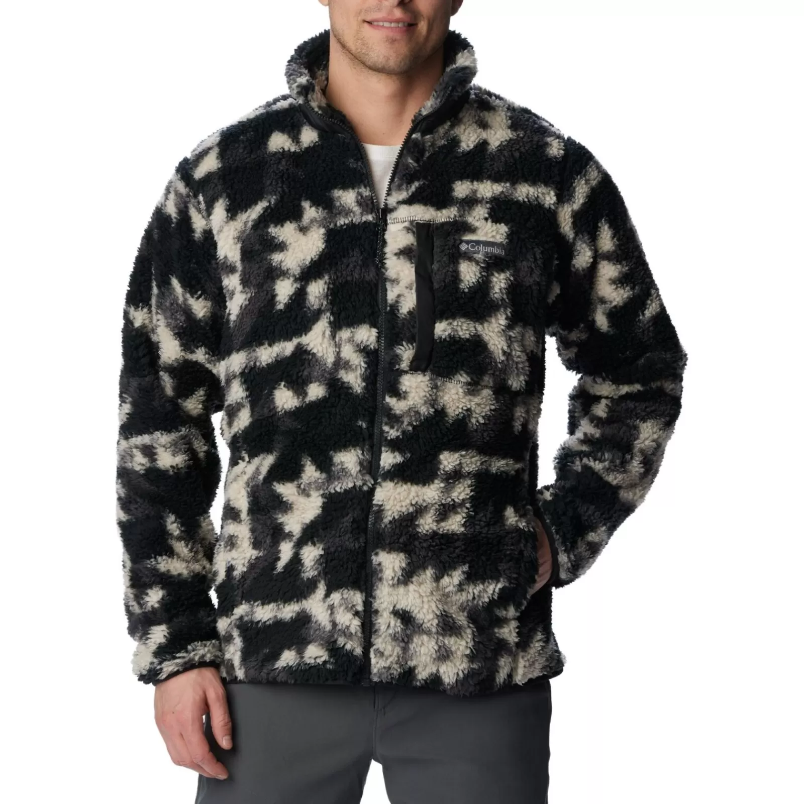 Men Columbia Jumper< Winter Pass Print Fleece Full Zip