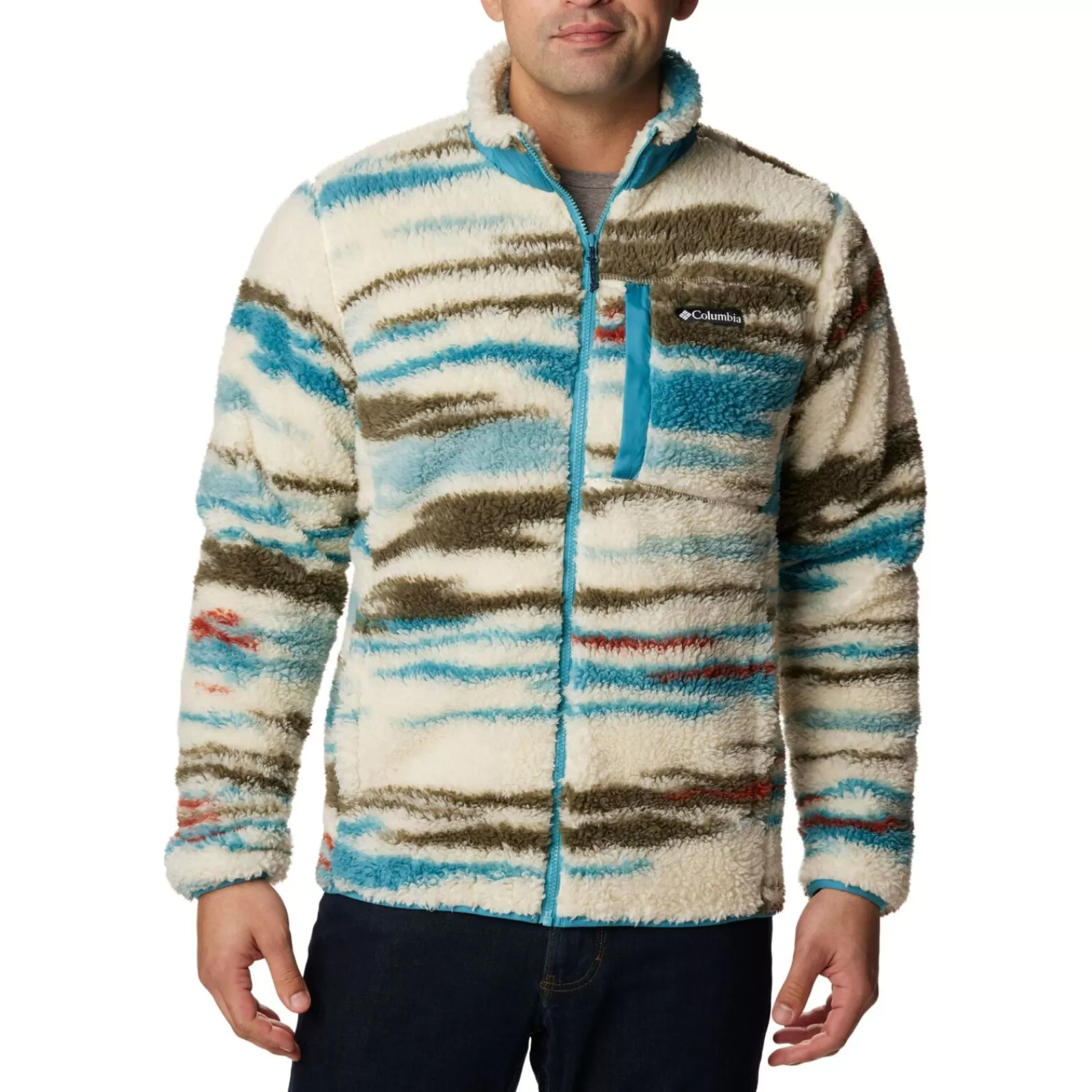 Men Columbia Jumper< Winter Pass Print Fleece Full Zip