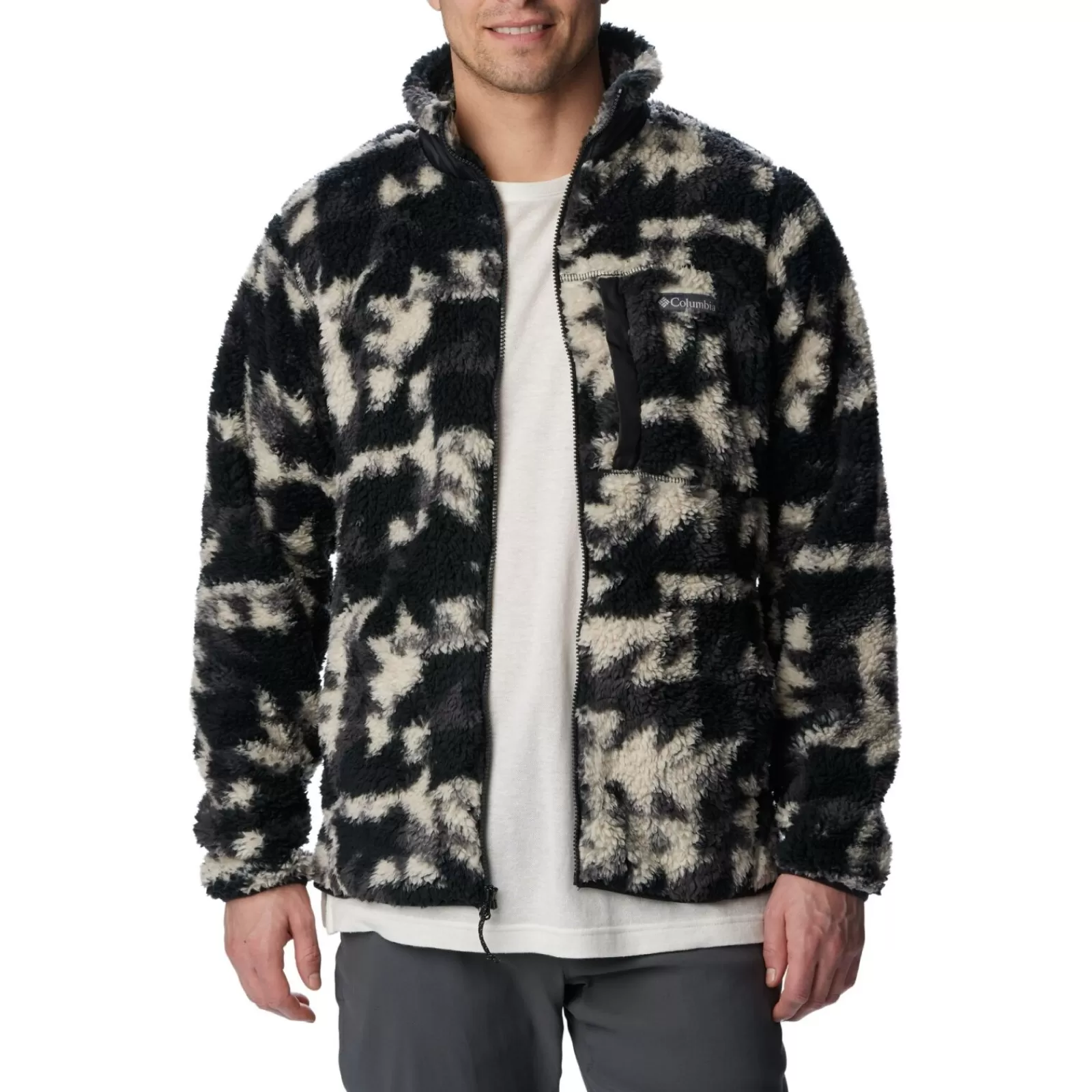 Men Columbia Jumper< Winter Pass Print Fleece Full Zip