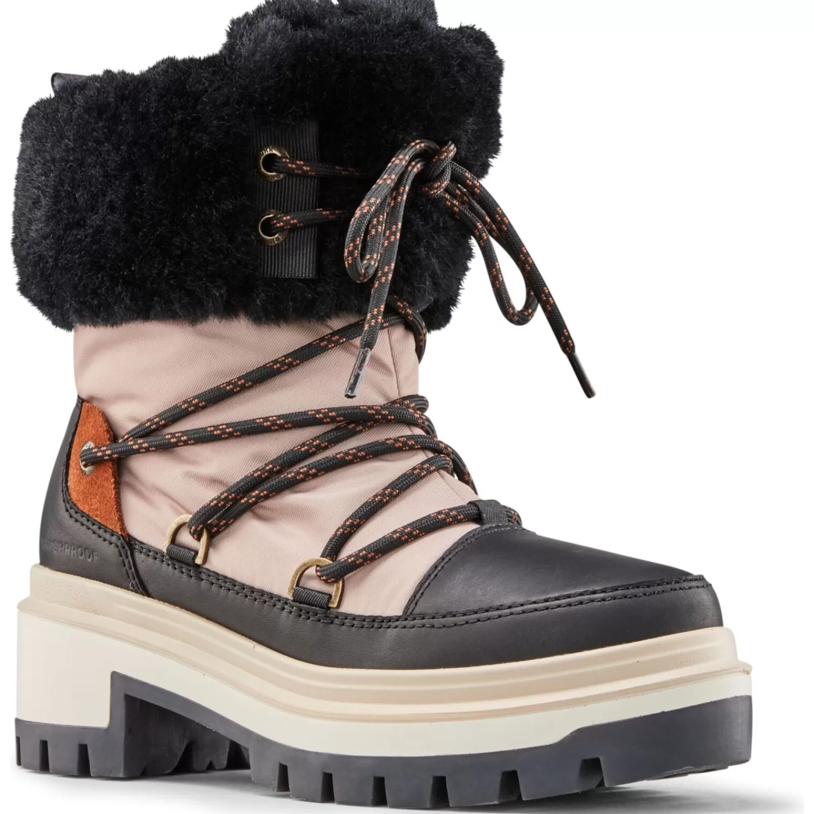 COUGAR Marlow Leather Fur-Women Ankle Boots