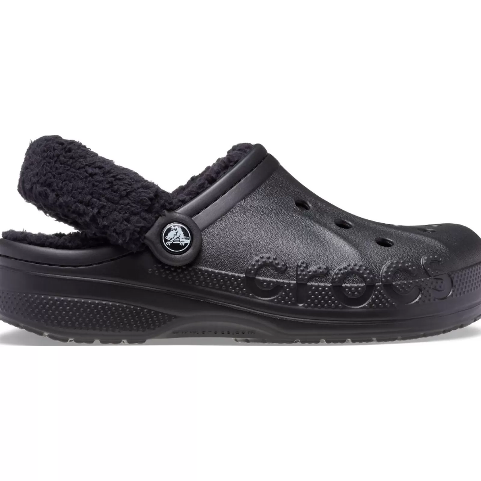 Crocs™ Crocs Baya Lined Fuzz Strap Clog-Women Clogs