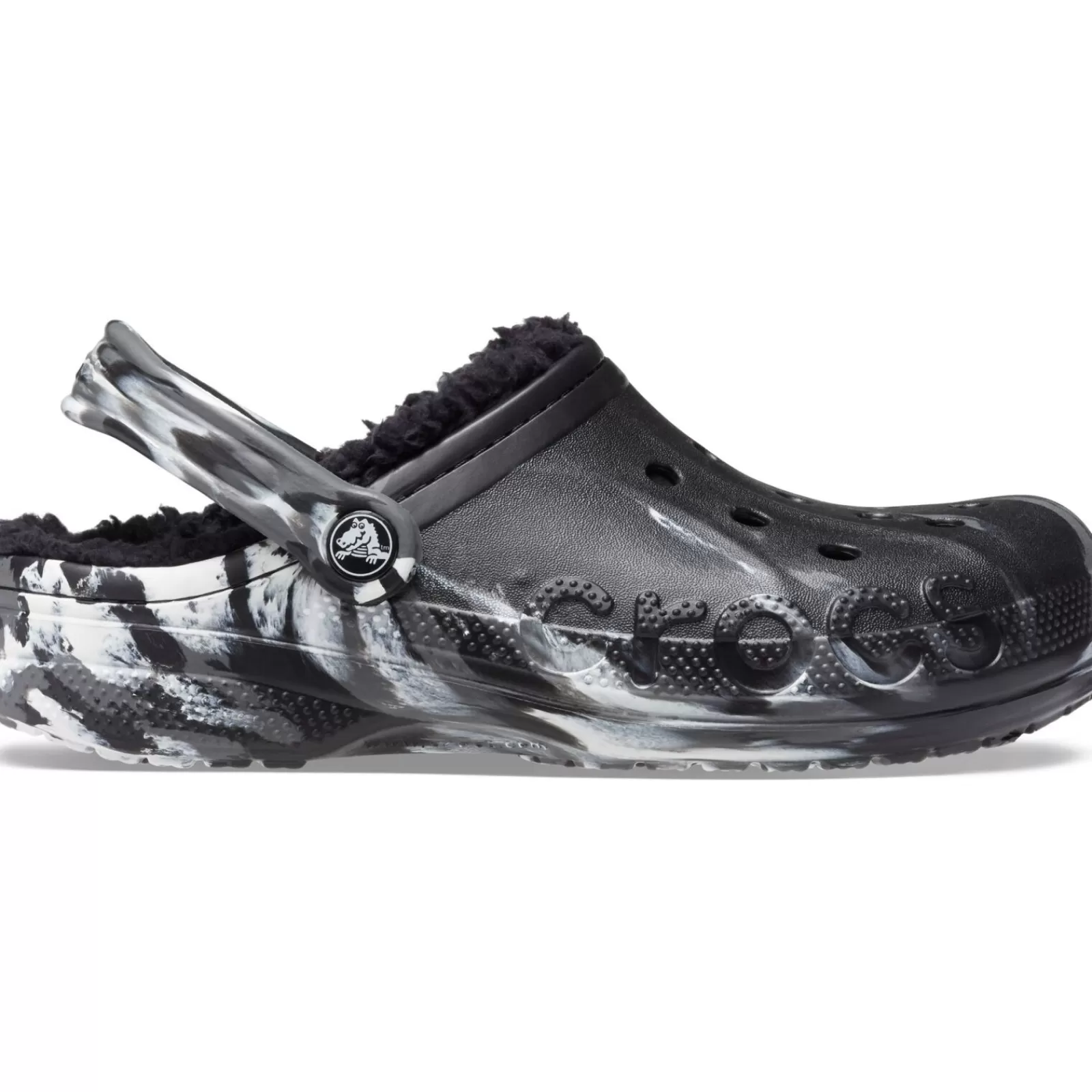 Crocs™ Crocs Baya Lined Marbled Clog-Women Clogs