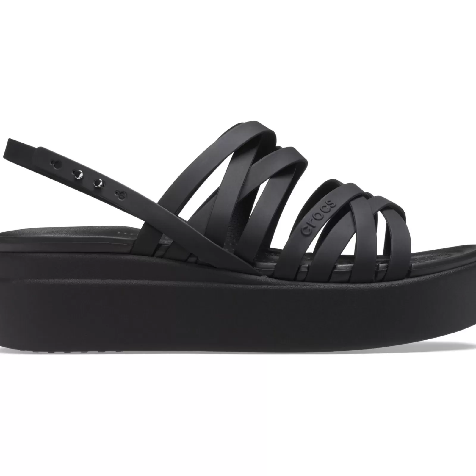 Crocs™ Crocs Brooklyn Strappy Low Wedge Women's-Women Sandals