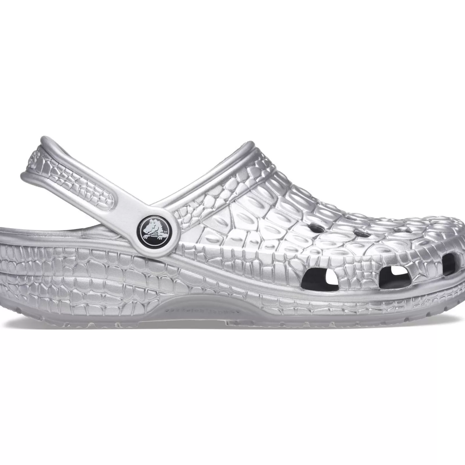 Crocs™ Crocs Classic Metallic Crocskin Clog 209093-Women Clogs