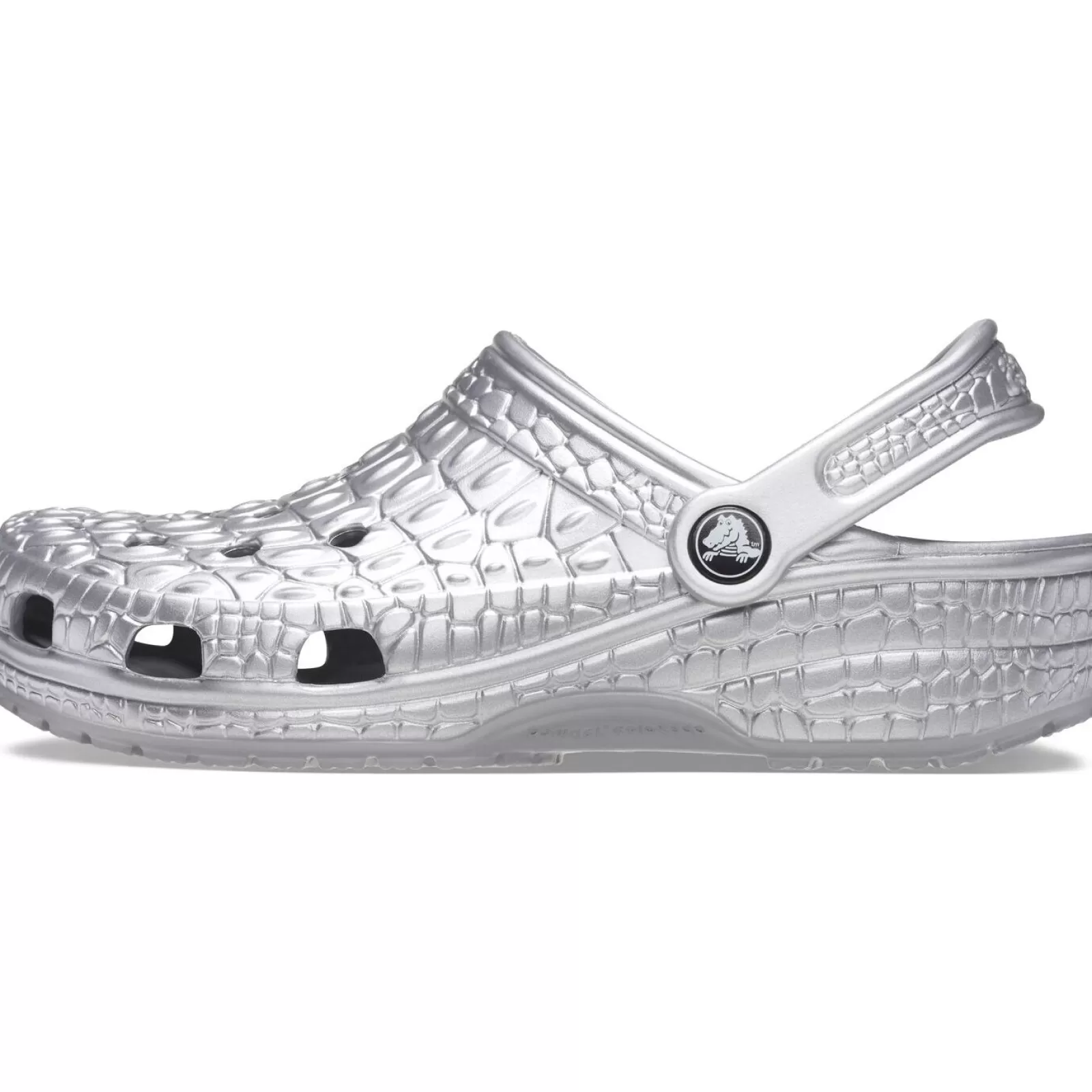 Crocs™ Crocs Classic Metallic Crocskin Clog 209093-Women Clogs