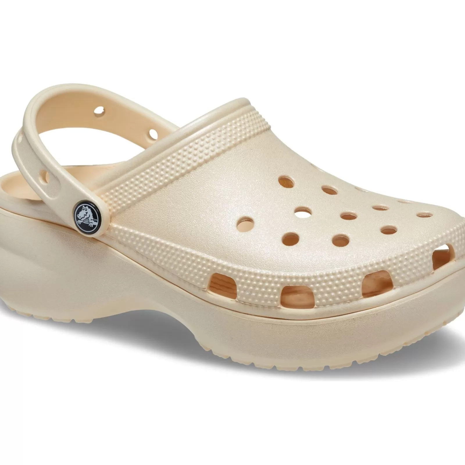 Crocs™ Crocs Classic Platform Shimmer Clog-Women Clogs