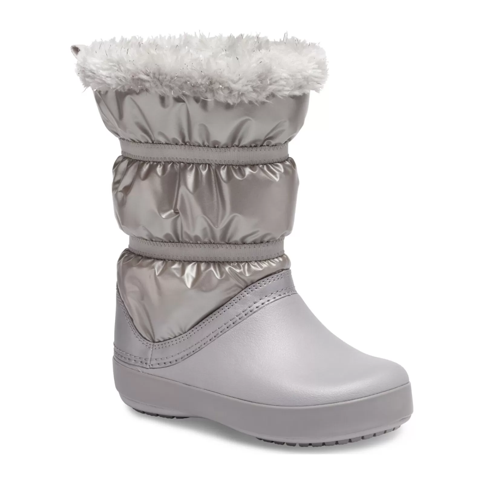 Kids Crocs™ Shoes<Crocs Crocband Lodgepoint Metallic Boot Girl's