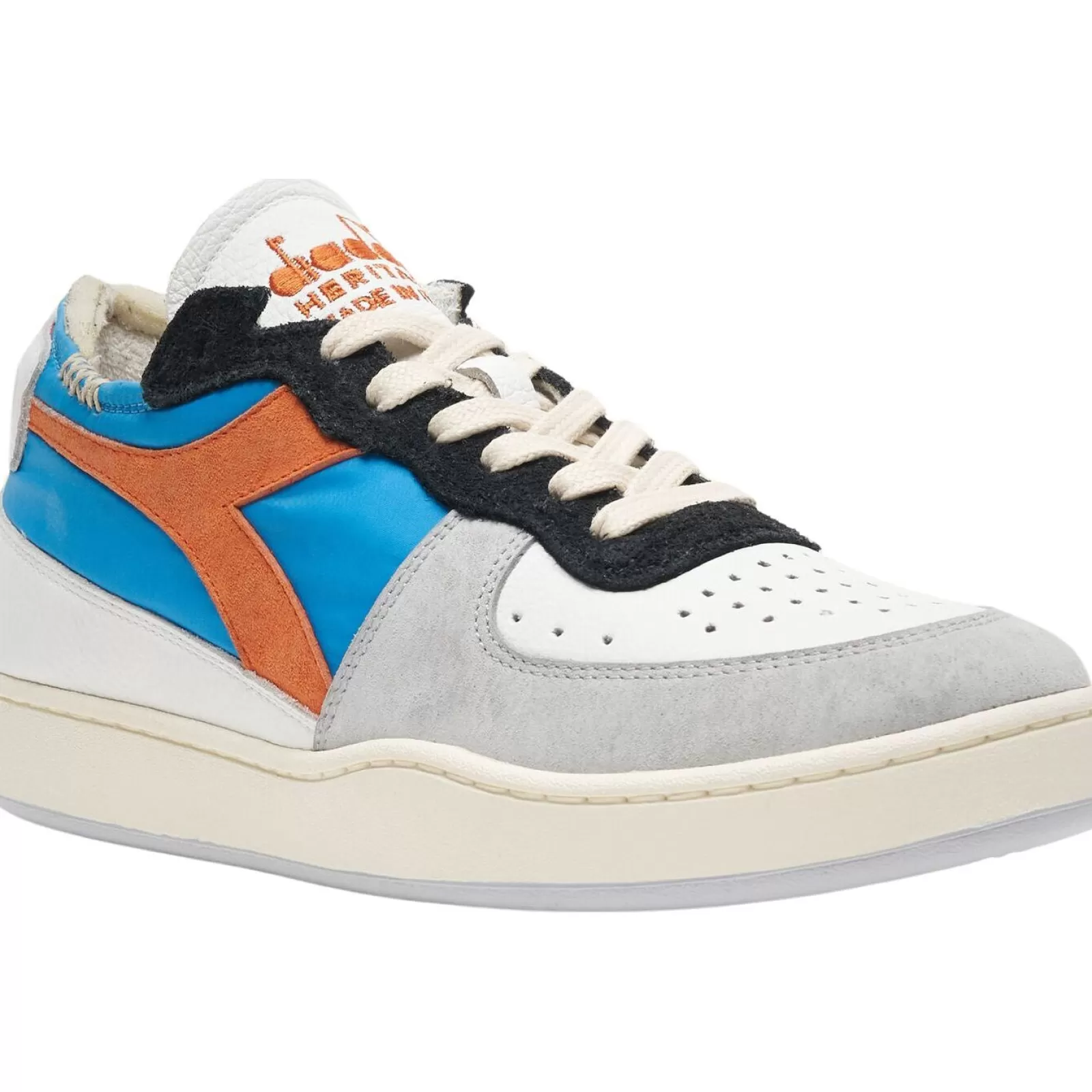 DIADORA Mi Basket Row Cut Milk Breakfast-Women Sneakers