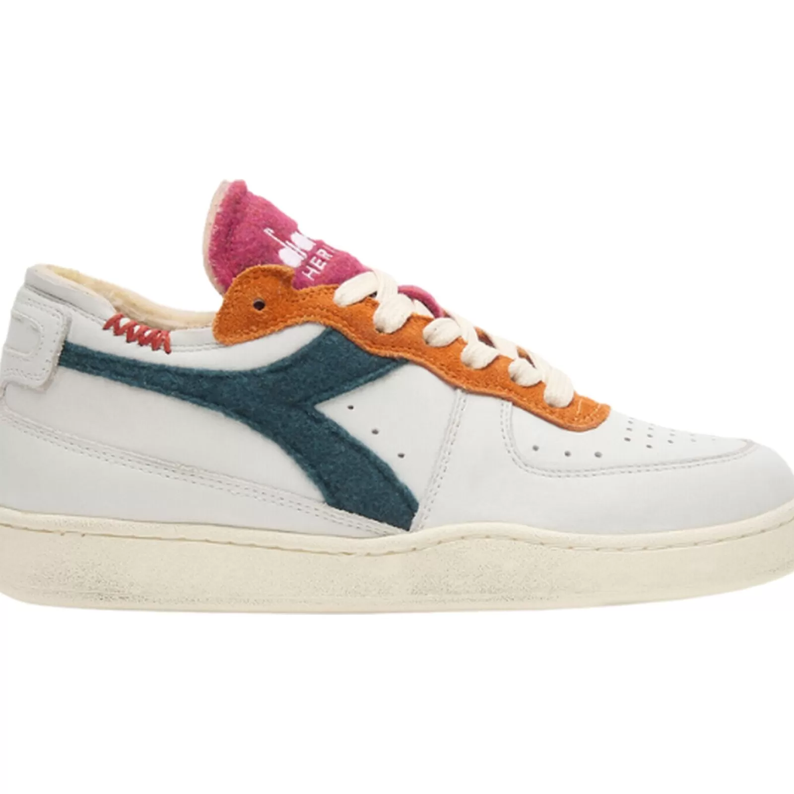 DIADORA Mi Basket Row Cut Tennis-Women Sneakers