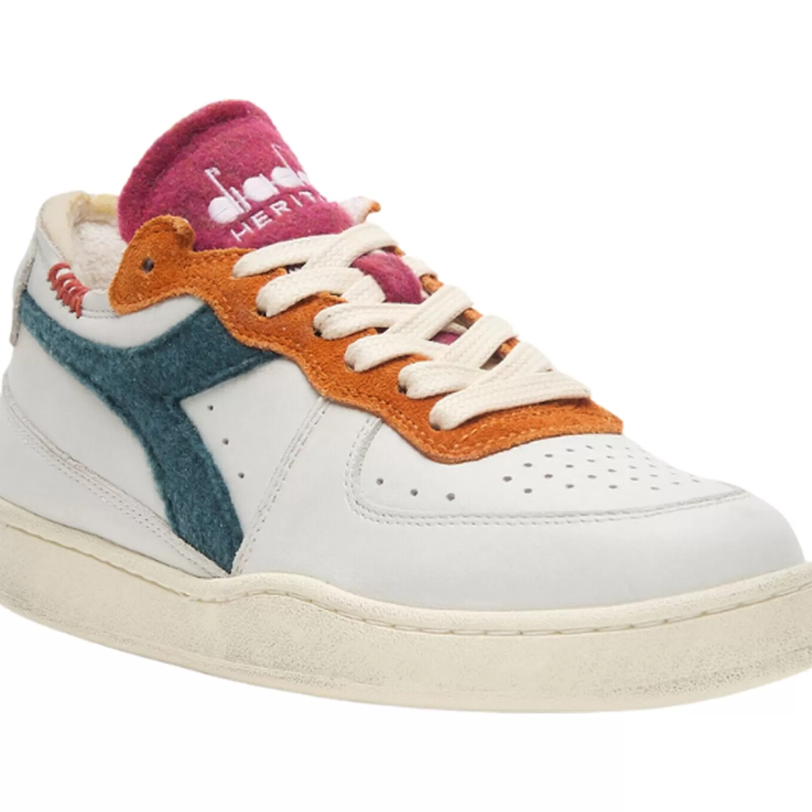 DIADORA Mi Basket Row Cut Tennis-Women Sneakers