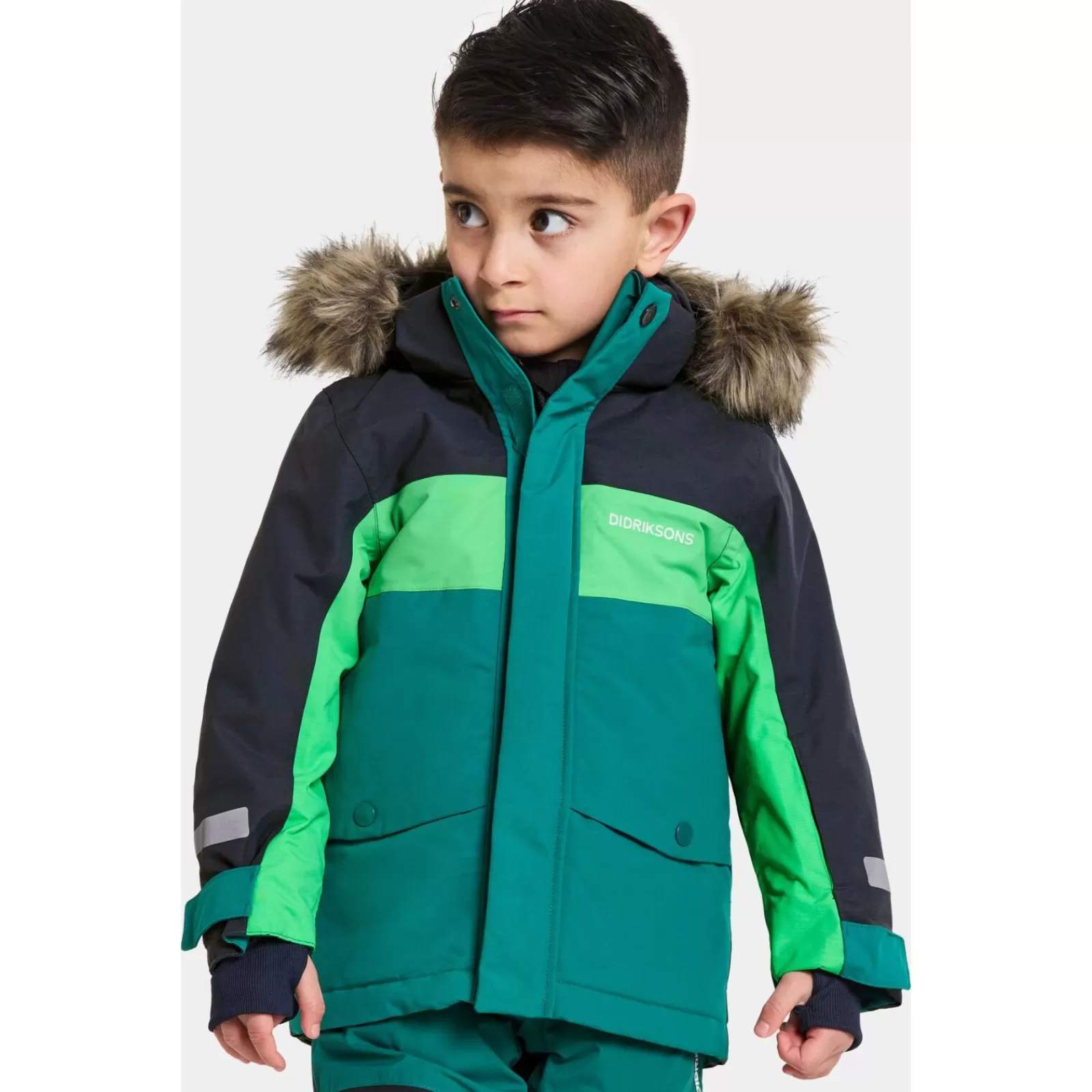 Kids DIDRIKSONS Jackets< Bjarven Kids Parka 2