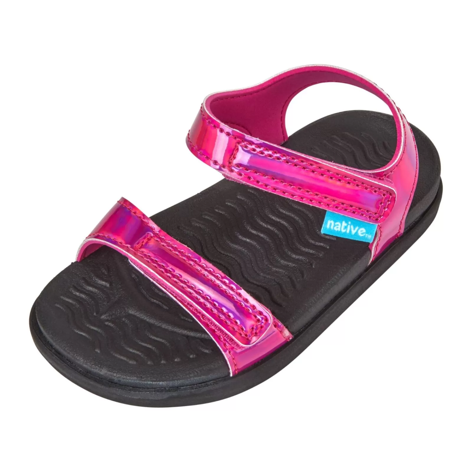 Kids NATIVE Sandals< Charley Hologram Junior