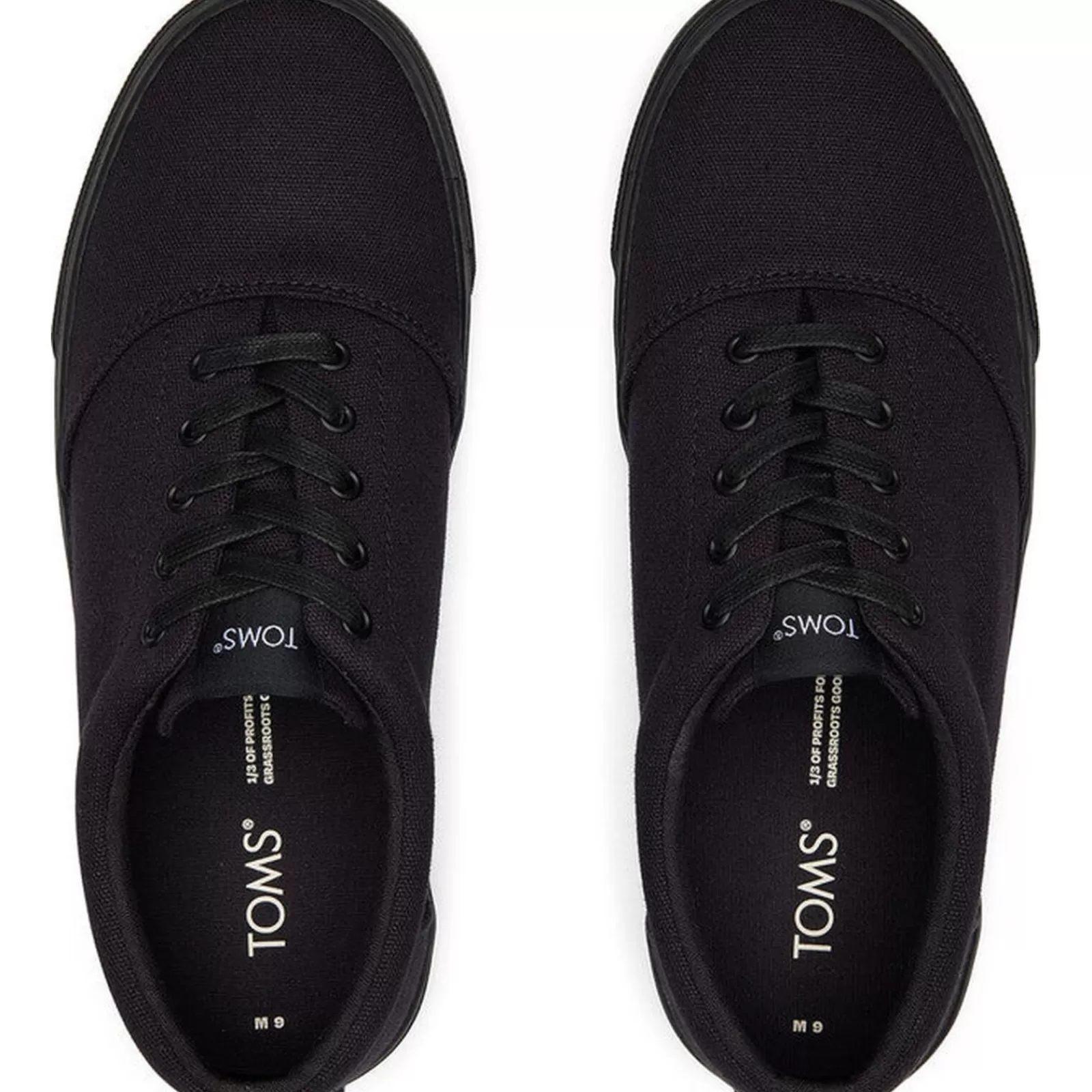 TOMS Canvas Men's Lace Up Sneaker-Men Shoes