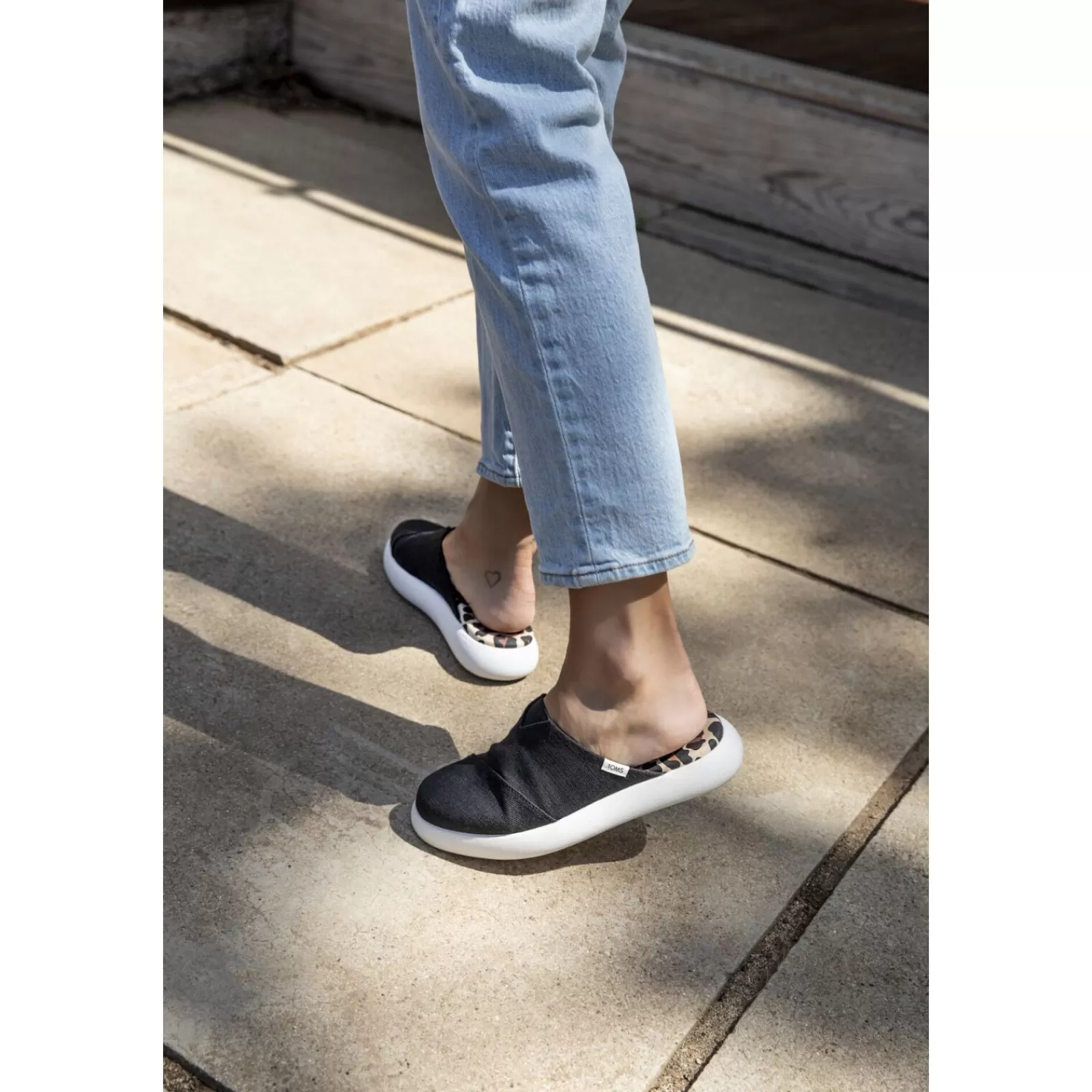 TOMS Heritage Canvas Women's Mallow Mule Sneaker-Women Shoes
