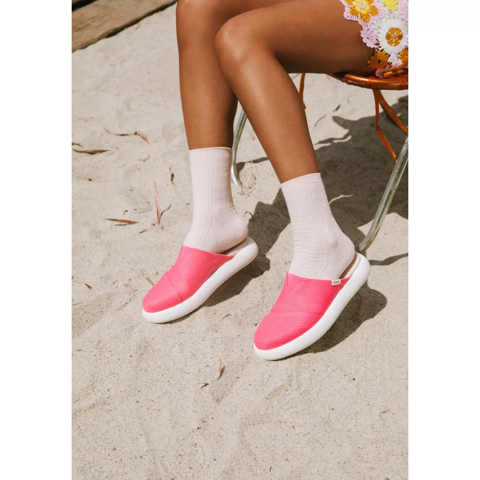 TOMS Heritage Canvas Women's Mallow Mule Sneaker-Women Shoes