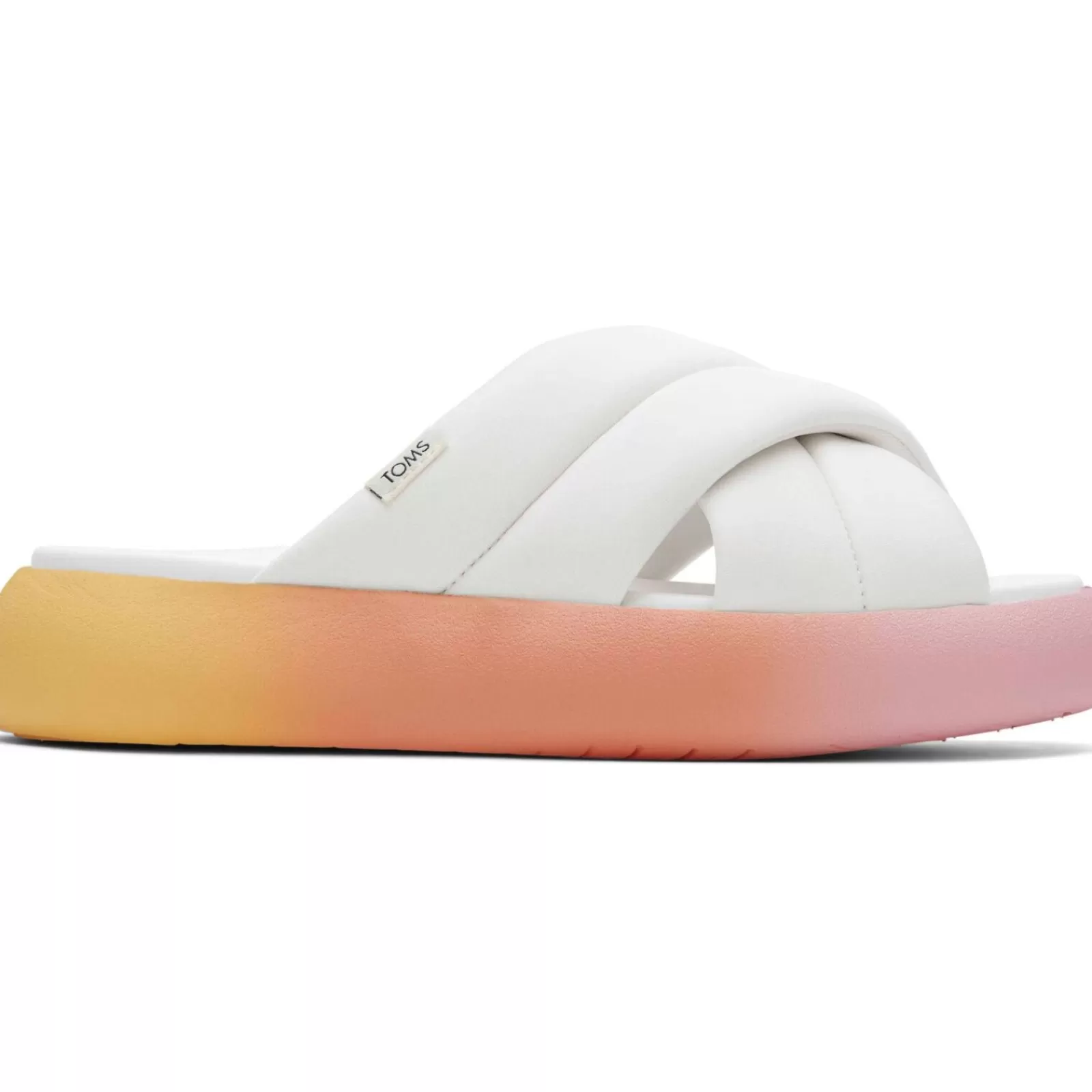 TOMS Ombre Repreve Jersey Mallow Crossover Sandal-Women Slippers