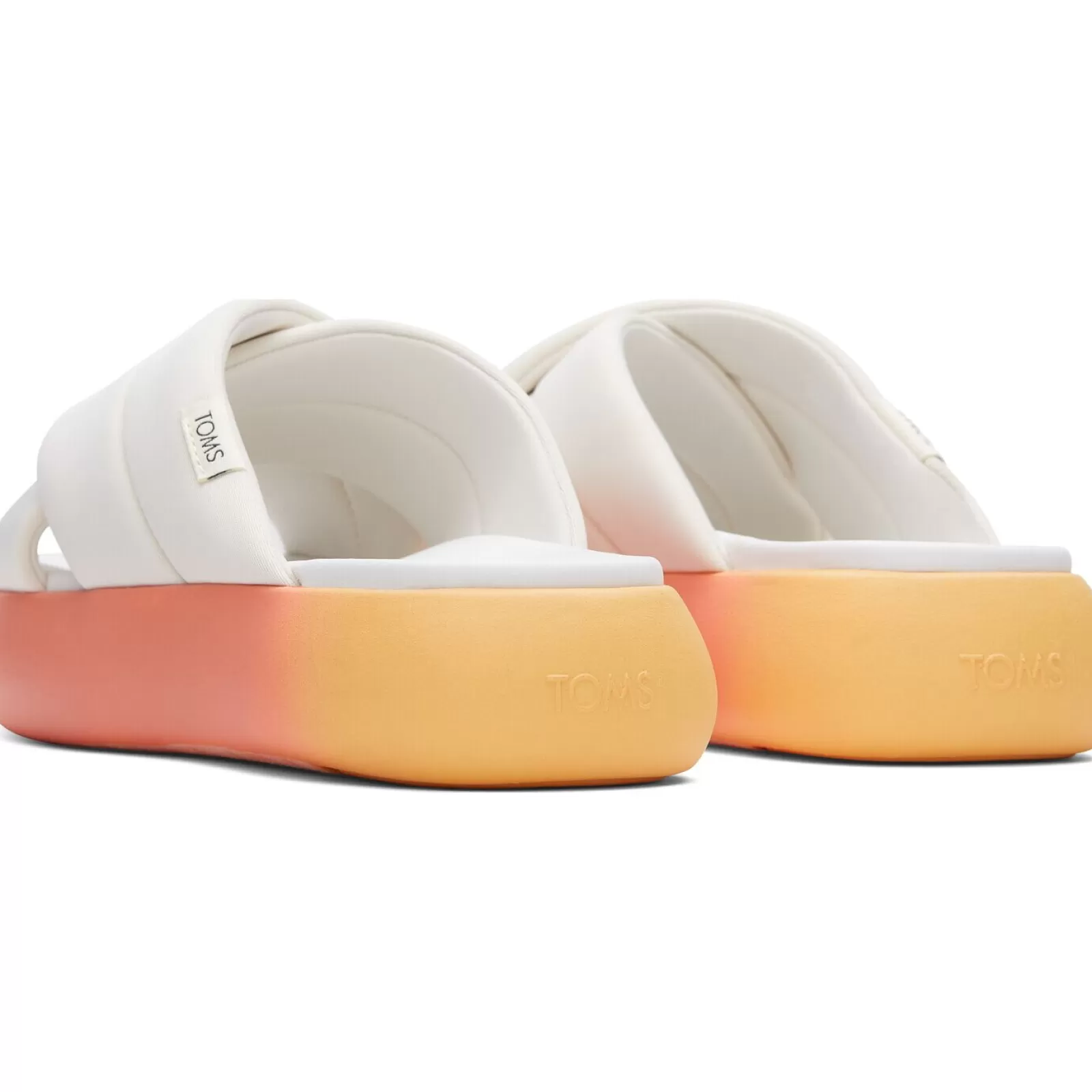 TOMS Ombre Repreve Jersey Mallow Crossover Sandal-Women Slippers