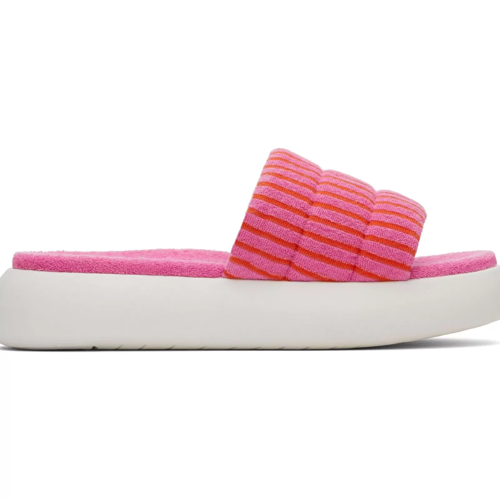 TOMS Striped Terry Women Alpargata Mallow Slide-Women Sandals